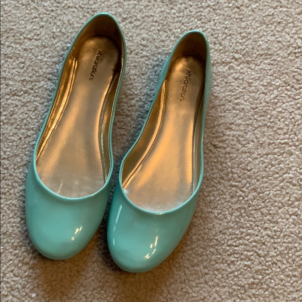 Teal flats